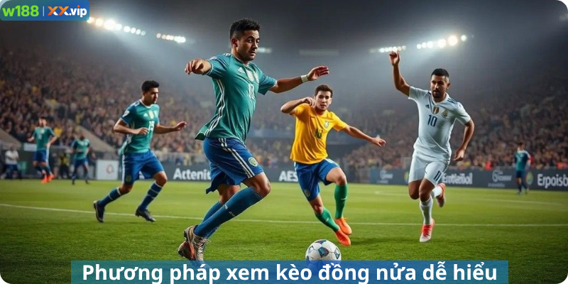 Phương pháp xem kèo đồng nửa dễ hiểu