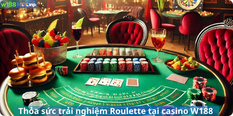 Thỏa sức trải nghiệm Roulette tại casino W188