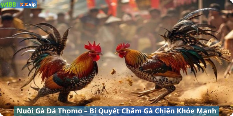 Nuôi Gà Đá Thomo – Bí Quyết Chăm Gà Chiến Của W188