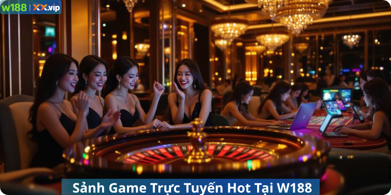 Sảnh Game Trực Tuyến Hot Tại W188
