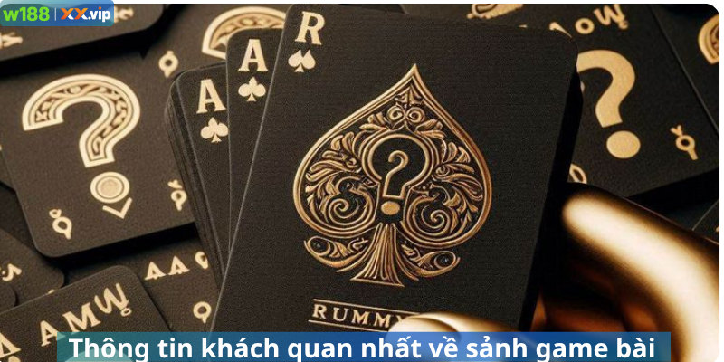 Thông tin khách quan nhất về sảnh game bài